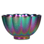 Buddha Stones Rainbow Color Jianzhan Ceramic Teacup Kung Fu Tea Cup Bowl Jian Zhan Tea Cup BS 7