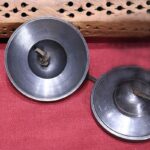 Buddha Stones Tibetan Tingsha Bell Copper Luck Decoration With Bag Buddhist Supplies BS 5