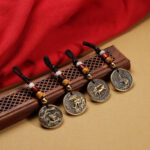 Chinese Zodiac Copper Luck Keychain Decoration Decoration BS 13