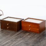 Buddha Stones Retro Solid Wood Jewelry Box Jewelry Storage Box With Drawer Jewelry Box BS 14