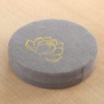Buddha Stones Lotus Embroidery Cotton Linen Meditation Seat Cushion Decorations BS 6
