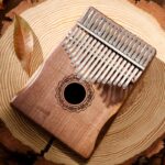 Buddha Stones Kalimba 17 Keys Thumb Piano Mahogany Wood Acacia Walnut Portable Finger Piano 20