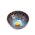 Buddha Stones Lotus Peacock Dragon Phoenix Koi Fish Ceramic Teacup Gold Silver Inlaid Tea Cups 120ml Cup BS 10