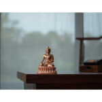 Buddha Stones Gautama Shakyamuni Buddha Figurine Serenity Copper Statue Home Decoration Decorations BS 12