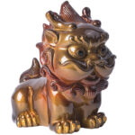 Buddha Stones Color Changing Small PiXiu Resin Tea Pet Wealth Home Figurine Decoration Decorations BS 13