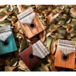 Buddha Stones Kalimba 17 Keys Thumb Piano Mahogany Wood Acacia Walnut Portable Finger Piano 3