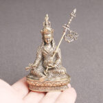 Buddha Stones Padmasambhava Buddha Figure Serenity Copper Statue Decoration Temple Ornament Decorations BS 2