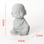 Buddha Stones Meditation Prayer Buddha Statue Compassion Home Decoration Decorations BS 4.5*3.5*6.5cm