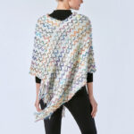 Buddha Stones Tibetan Colorful Striped Shawl Tassels Pullover Winter Cozy Travel Scarf Wrap Tibetan Shawl BS 33