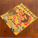 Buddha Stones Fengshui Kirin Prayer Altar Mat Healing Meditation Auspicious Symbol Mat Prayer Altar BS 3