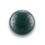 Buddha Stones Steel Tongue Drum Sound Healing Meditation Lotus Pattern Drum Kit 8 Note 6 Inch Percussion Instrument Tongue Drum BS 15