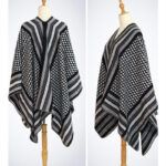 Buddha Stones Tibetan Shawl Classic Pattern Winter Cozy Warm Travel Scarf Wrap Tibetan Shawl BS 30