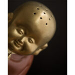 Buddha Stones Little Buddha Laughing Buddha Ceramic Healing Incense Burner Incense Burner BS 7
