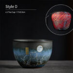 Buddha Stones Ceramic Teacup Lovely Cat Black Tea Cups 140ml Cup BS Reunion