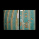 Buddha Stones Kiln Change Ceramic Bamboo Design Teacup Kung Fu Tea Cup Cup BS 7
