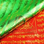 Buddha Stones Tibetan 5 Colors Windhorse Buddha Scriptures Auspicious Outdoor Prayer Flag TIBETAN PRAYER FLAGS buddhastoneshop 1