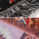 Buddha Stones Geometric Warm Comfortable Camping Home Office Bed Blanket Blanket BS 8