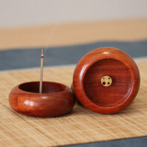 Buddha Stones Rosewood Meditation Healing Incense Burner Decoration Decorations Incense Burner BS main