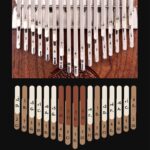 Buddha Stones Kalimba 34 Keys Thumb Piano Tree of Life Design Portable Finger Marimba Piano 11