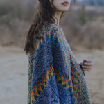 Buddha Stones Tibetan Shawl Soft Warm Knitting Cloak Winter Tibetan Tassel Scarf Tibetan Shawl BS 5