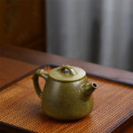 Buddha Stones Yixing Semi-handmade Yellow Green Purple Clay Kung Fu Teapot 240ml Teapot BS 2