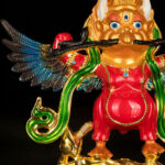 Buddha Stones Tibet Garuda Bird Alloy Keep Evil Spirits Away Home Decoration Decorations BS 4