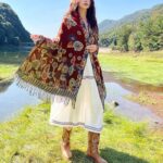 Buddha Stones Tibetan Flower Floral Leaves Pattern Design Shawl Cozy Travel Scarf Wrap Tibetan Shawl BS 31