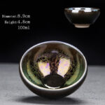 Buddha Stones Vintage Ceramic Teacup Tea Cups Cup BS 8.9cm*4.8cm*100ml