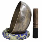 Lunar Rainbow Full Moon Singing Bowl Handcrafted for Healing and Meditation Positive Energy Sound Bowl Set Singing Bowl buddhastoneshop 12