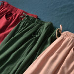 Buddha Stones Plain Wide Leg Pants Dance Women's Yoga Pants With Pockets Wide Leg Pants BS 70