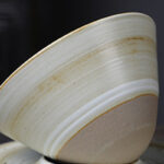 Buddha Stones Planet Design Ceramic Coffee Mug Rough Pottery Tea Coffee Cup With Saucer Coffee Mug BS 3
