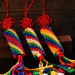 Buddha Stones Tibetan Blessing Lucky Vajra Knot Decoration Decorations BS 8