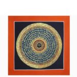 Buddha Stones Tibetan Handmade Thangka Painting Spiritual Blessing Blind Box Random Color Pattern Tibetan Thangka BS 4
