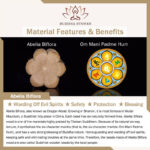 Buddha Stones 108 Mala Beads Abelia Biflora Wood Warding Off Evil Spirits Wrist Mala Mala Bracelet BS 15