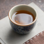 Buddha Stones Blue Lotus Peach Blossom Chrysanthemum Design Ceramic Teacup Kung Fu Tea Cups Cup BS 5