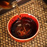 Buddha Stones Maple Leaf Colorful Ceramic Teacup Home Tea Cups Cup BS 5