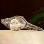 Buddha Stones Tibetan Handmade Engraved Shankha Buddha Conch Shell Wealth Positive Decoration Decorations BS 3