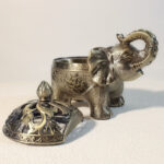 Buddha Stones Elephant Alloy Incense Holder Home Decoration Incense Burner Incense Burner BS 11