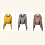 Buddha Stones Tibetan Colorful Striped Rhombus Pattern Shawl Tassels Pullover Winter Cozy Travel Scarf Wrap Tibetan Shawl BS 26