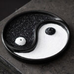 Buddha Stones Yin Yang Zen Balance Incense Holder Incense Burner BS 3