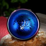 Buddha Stones Lotus Dragon Phoenix Koi Fish Peacock Chinese Jianzhan Inlaid Silver Kiln Change Ceramic Teacup Kung Fu Tea Cup Jian Zhan Tea Cup BS Koi Fish 8cm*6cm*150ml