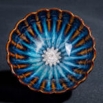 Buddha Stones Lotus Goldfish Auspicious Dragon Phoenix Ceramic Teacup Silver Inlaid Tea Cups 130ml Cup BS Lotus