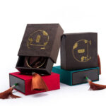 Buddha Stones Vintage Lotus Jewelry Storage Box Tassels Gift Box Decorations BS 8