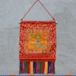 Vajra Auspicious Symbols Spiritual Power Wall Art (Extra 30% Off | USE CODE: FS30) Wall Art BS Vajra Orange