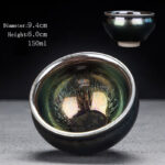 Buddha Stones Vintage Ceramic Teacup Tea Cups Cup BS 9.4cm*6.0cm*150ml