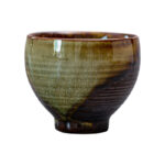 Buddha Stones Retro Brown Kiln Change Ceramic Teacup Kung Fu Tea Cup Cup BS 8