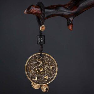 Buddha Stones Four Symbols Azure Dragon White Tiger Vermilion Bird Black Tortoise Key Chain Key Chain BS Azure Dragon