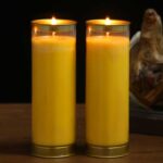 Buddha Stones Meditation Prayer Altar Candle Buddhist Temple Rituals Use Items Prayer Altar Candles BS 17