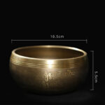 Buddha Stones Tibetan Meditation Sound Bowl Handcrafted for Healing and Mindfulness Singing Bowl Set Singing Bowl buddhastoneshop 9