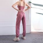 Buddha Stones High Waist Fitness Yoga Sports Jogger Track Pants With Pockets Sweatpants Track Pants BS 27